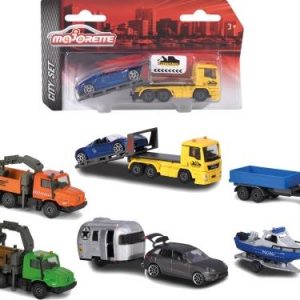 Majorette Trailer Assortment, 6-sort.