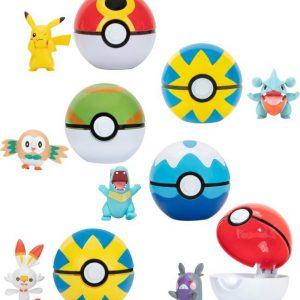 POK Clip 'n' Go Poké Balls sort. (roll.)