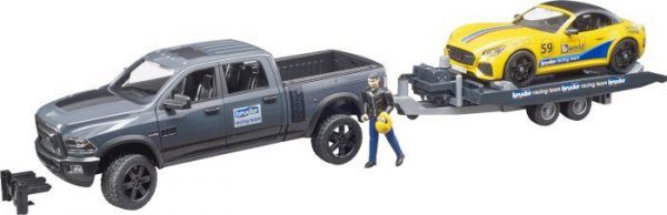 RAM 2500 Power Wagon und BRUDER Roadster