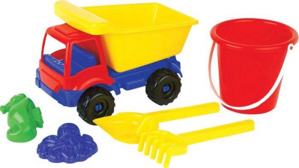Sand LkW + Sandgarnitur 6-tlg