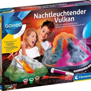 Galileo - Nachtleuchtender Vulkan