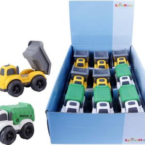 SMB Baby Baufahrzeuge,2-f.sort.,i.Displ.