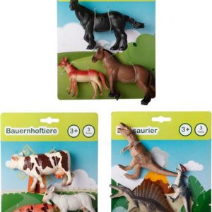 Tierfiguren, Pferde, Farmtiere u. Dinos