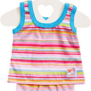 Puppen-Unterwäsche gestreift 28-35 cm, 1 Stück