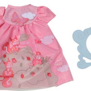 Baby Annabell Kleid rosa Eichhörnchen