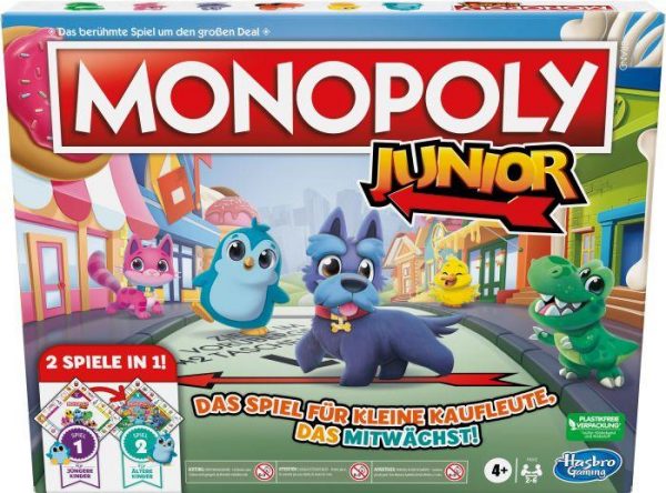 Monopoly Junior 2 Games in 1