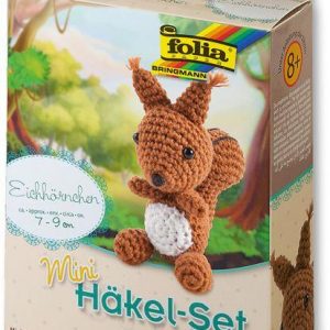 Mini-Häkelset Eichhörnchen