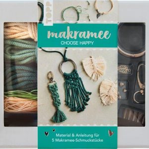 Makramee-Schmuckset Happy