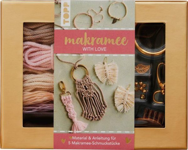 Makramee-Schmuckset Love