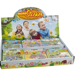 Mini Sticker 50er Set 6fach sort.