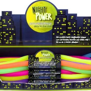 Night Powerschnur Glow in the dark