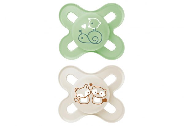MAM Beruhigungssauger Start Pure 'Schnecke / Fuchs' 2er Set Uni 2er Set