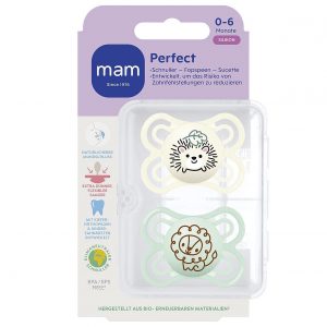 MAM Schnuller Perfect Silikon  2er Set 2er Set