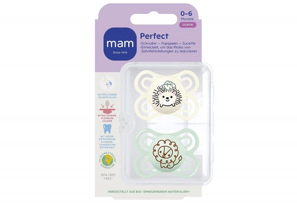 MAM Schnuller Perfect Silikon  2er Set 2er Set