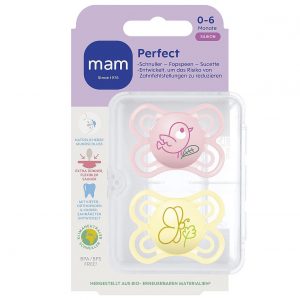 MAM Schnuller Perfect Silikon  2er Set 2er Set