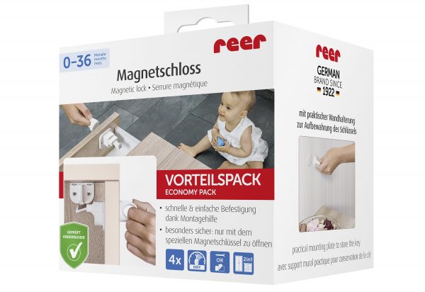reer Magnetschloss Vorteilspack 4 Stück