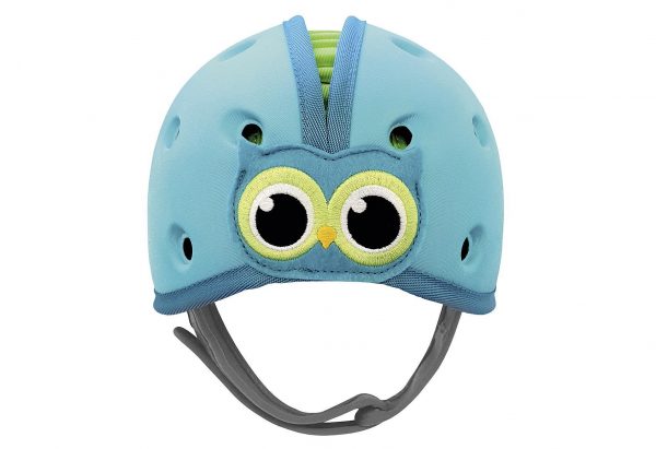 Babyhelm 'Eule' 2 Beißring Kind, 1 Beißring Haus