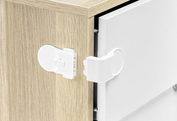 reer Vorteilspack Schrank-/Schubladensicherung 3er Set 3 x Schrank-/Schubladensicherung