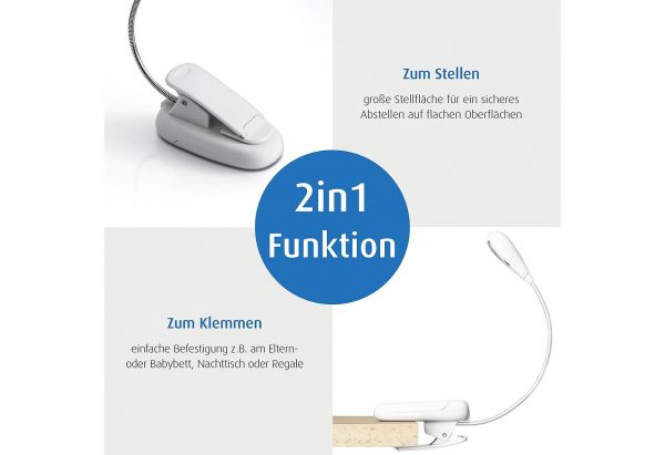 reer Mummy & Me LED Still-Licht inkl. 3 AAA Batterien