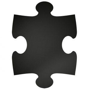 SECURIT Wandkreidetafel XXL Puzzle6tlg 6er Set