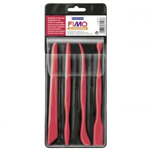 STAEDTLER Fimo Werkzeug-Set Glätt+Form 4-teilig