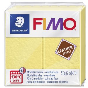 STAEDTLER Modelliermasse 'Fimo Leather Effect'