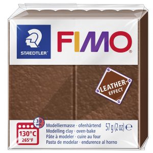 STAEDTLER Modelliermasse 'Fimo Leather Effect'