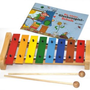 Buntes Glockenspielset mit Heft
